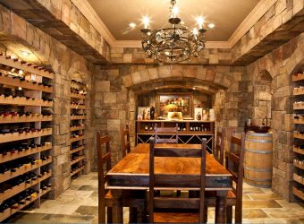 wine storage basement