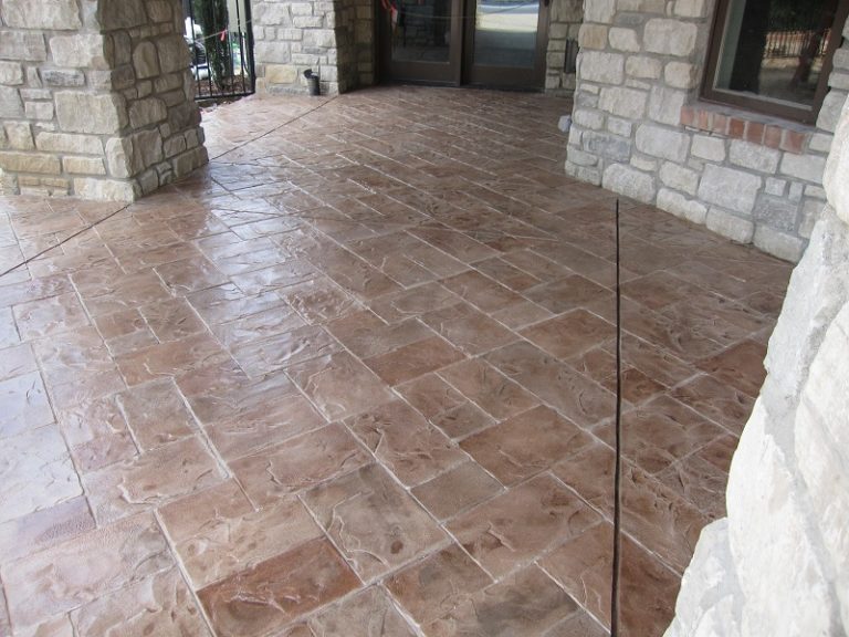 4 Stamped Concrete Ideas For the Kitchen in 2019
