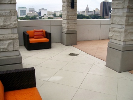 commercial concrete patio dallas