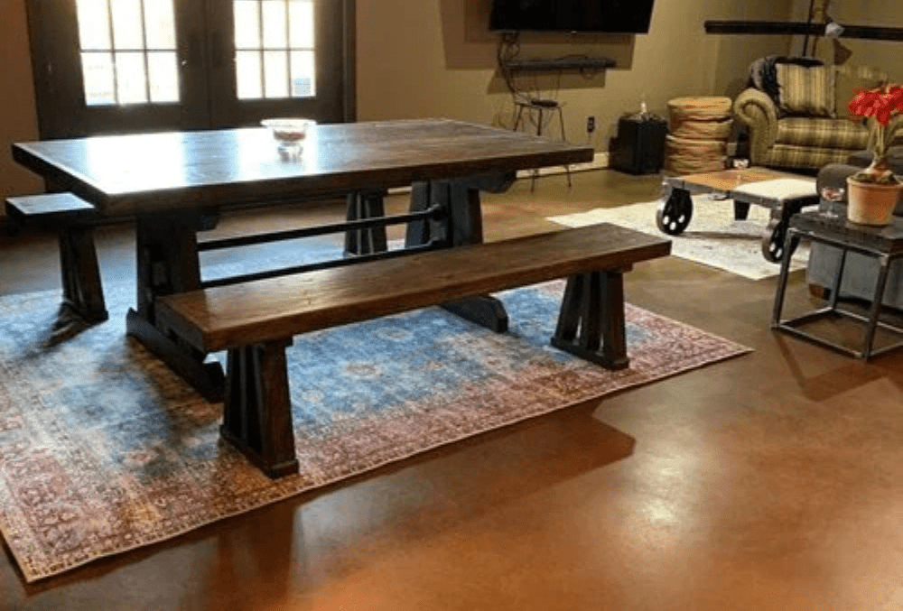 decorative concrete floor refinishing