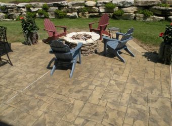 decorative stamped concrete dallas