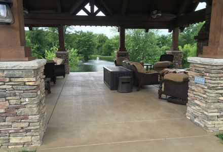 concrete patio dallas