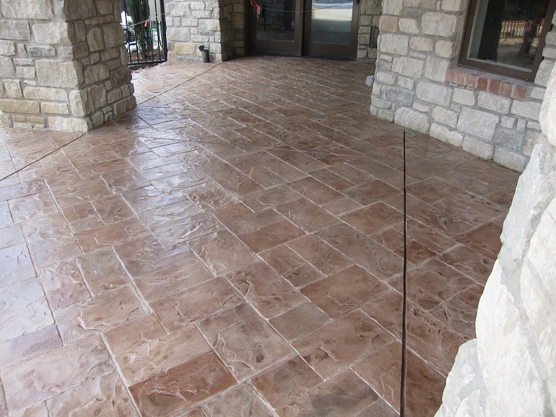 dallas stamped concrete