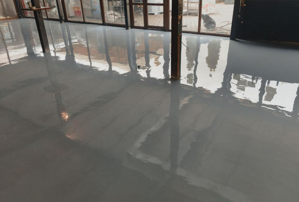 water-based epoxy flooring