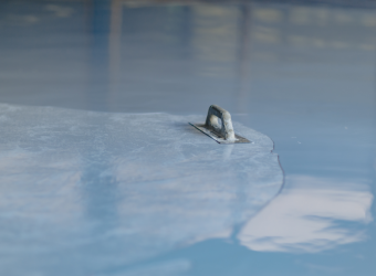 gray metallic epoxy flooring