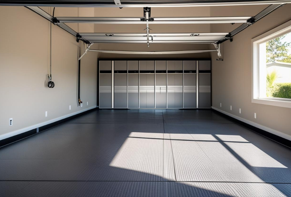 Durable Garage Floor in garage space